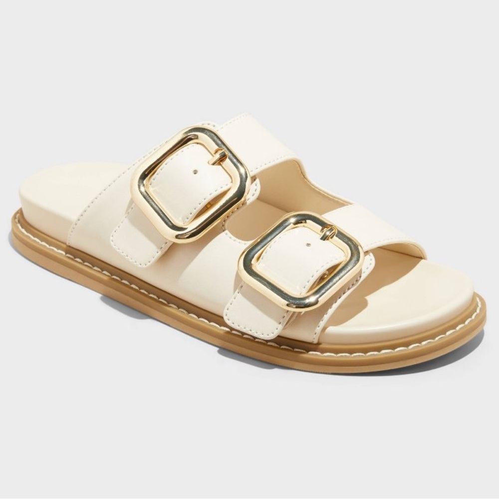 Double Buckle Sandal